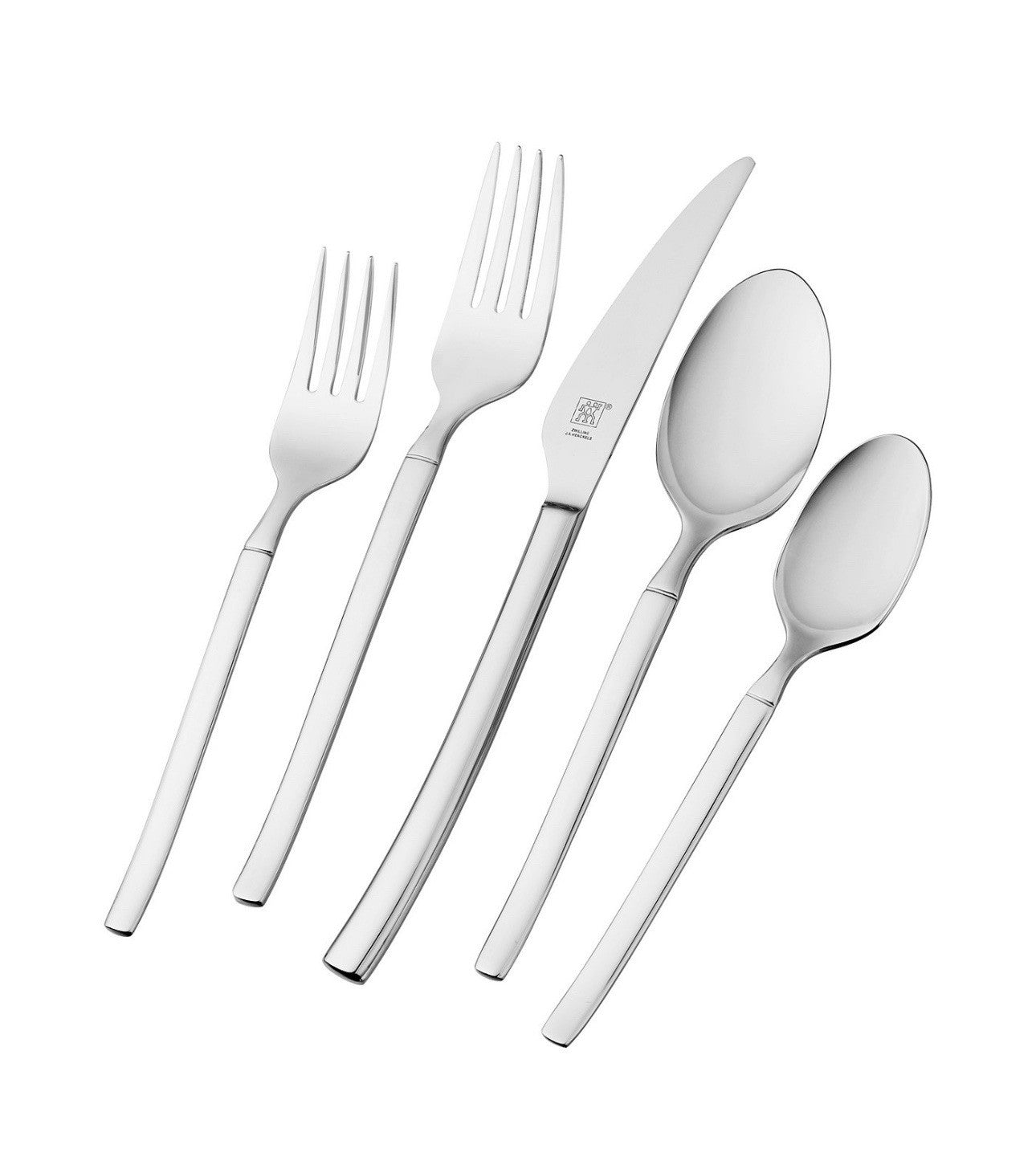 ZWILLING J.A. Henckels King 45-Piece 18/10 Stainless Steel Flatware Set NEW
