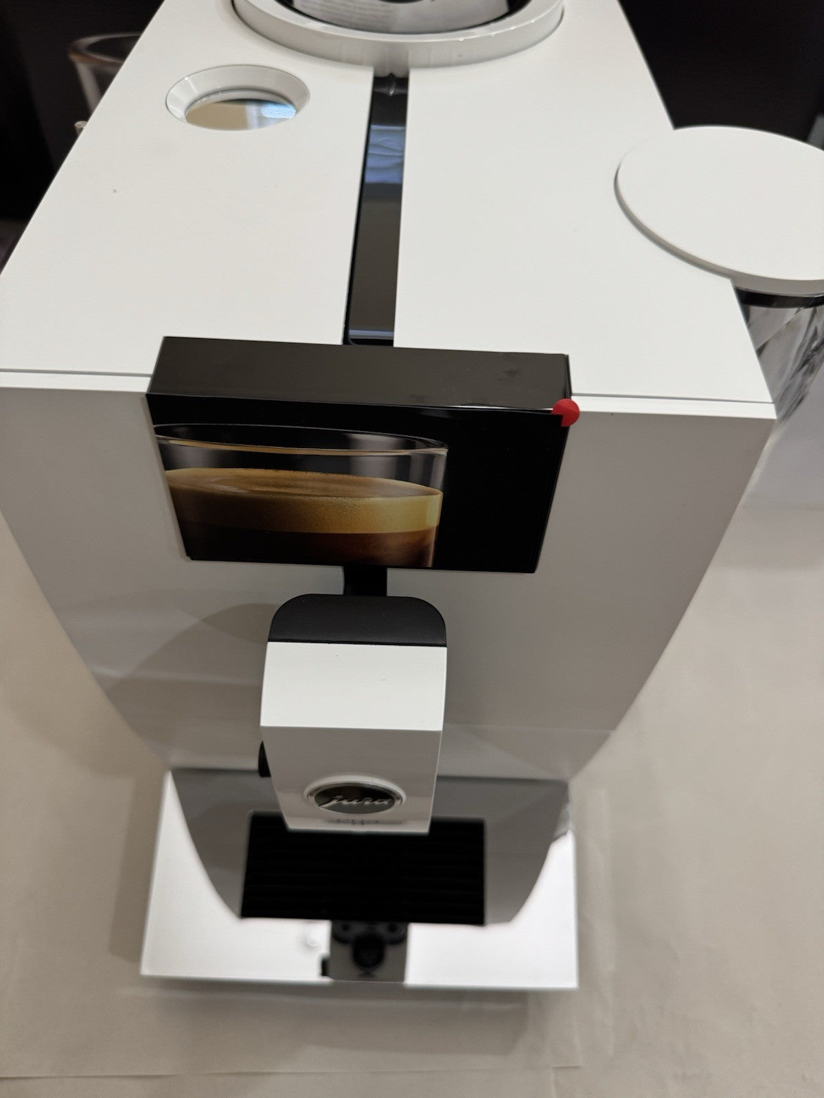 Jura ENA 8 Automatic Coffee Machine with 3D Brewing Technology Nordic White