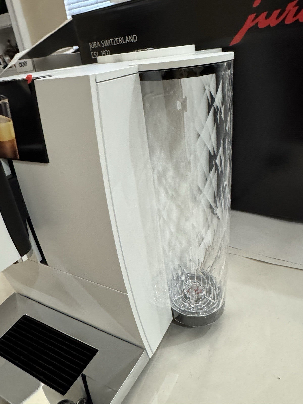 Jura ENA 8 Automatic Coffee Machine with 3D Brewing Technology Nordic White