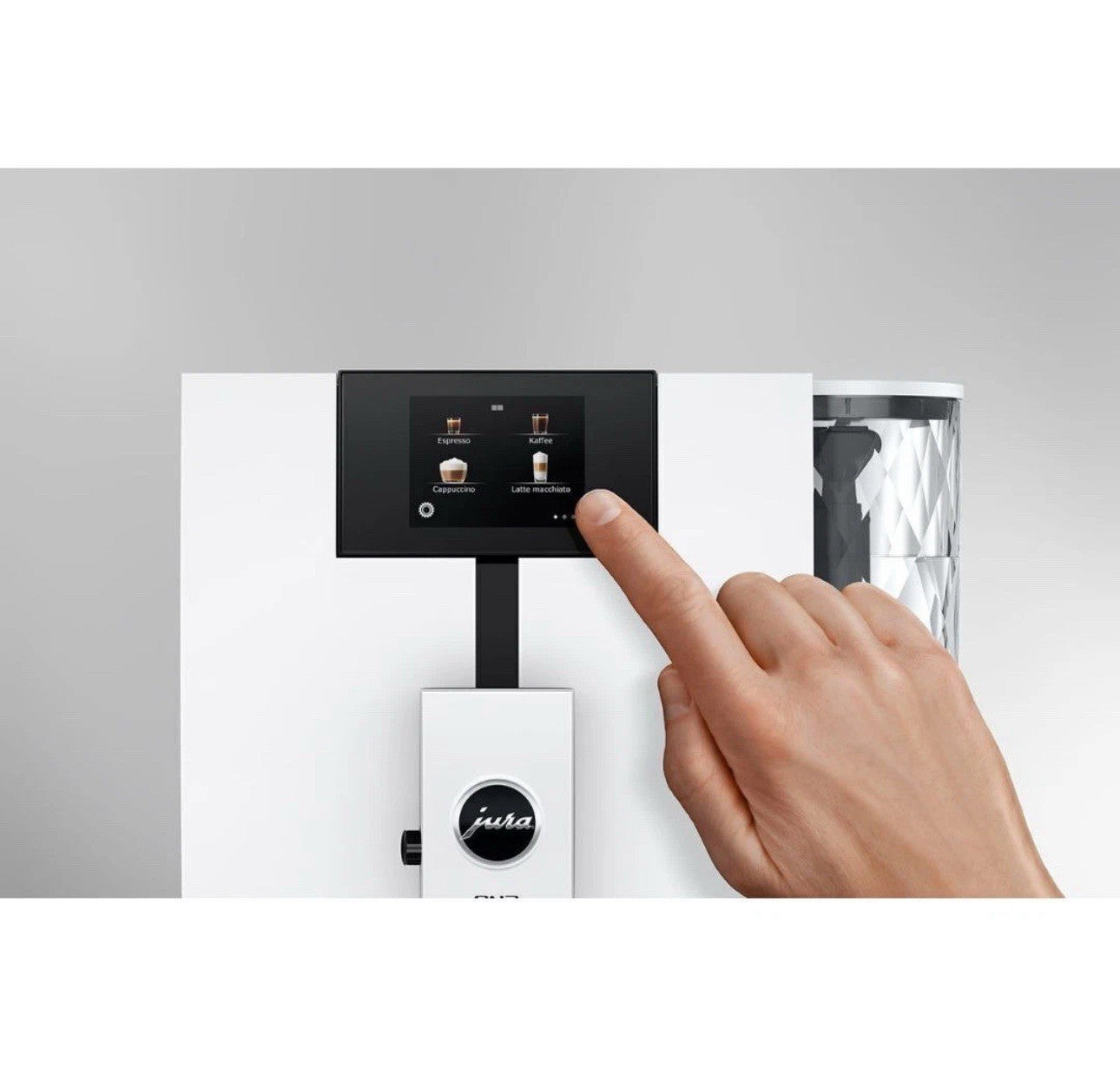 Jura ENA 8 Automatic Coffee Machine with 3D Brewing Technology Nordic White