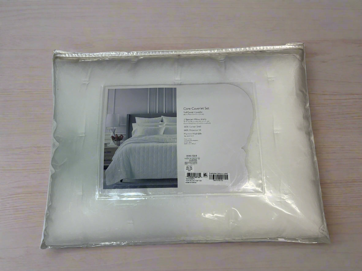 Sky Queen Coverlet Set White