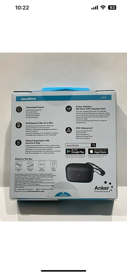 Sound Core By Anker Wireless Earbuds