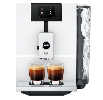 Jura ENA 8 Automatic Coffee Machine with 3D Brewing Technology Nordic White