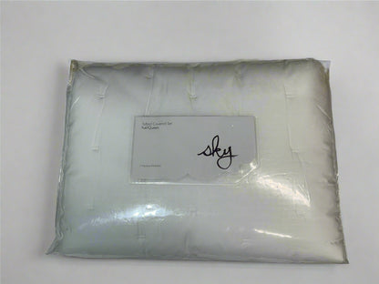 Sky Queen Coverlet Set White
